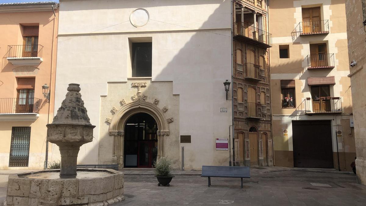 El archivo municipal de Xàtiva, en la Plaça Trinitat.