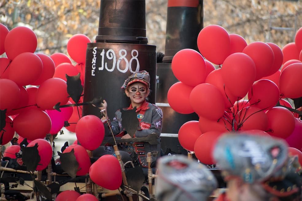 Un carnaval multitudinario, en imágenes