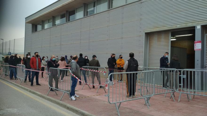 Primera jornada de cribado en Sant Josep.