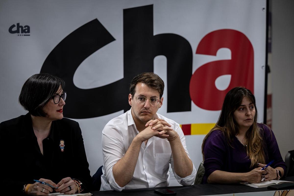 Reunión de la dirección de CHA para nombrar los nuevos cargos de su Ejecutiva, con Jorge Pueyo como presidente.