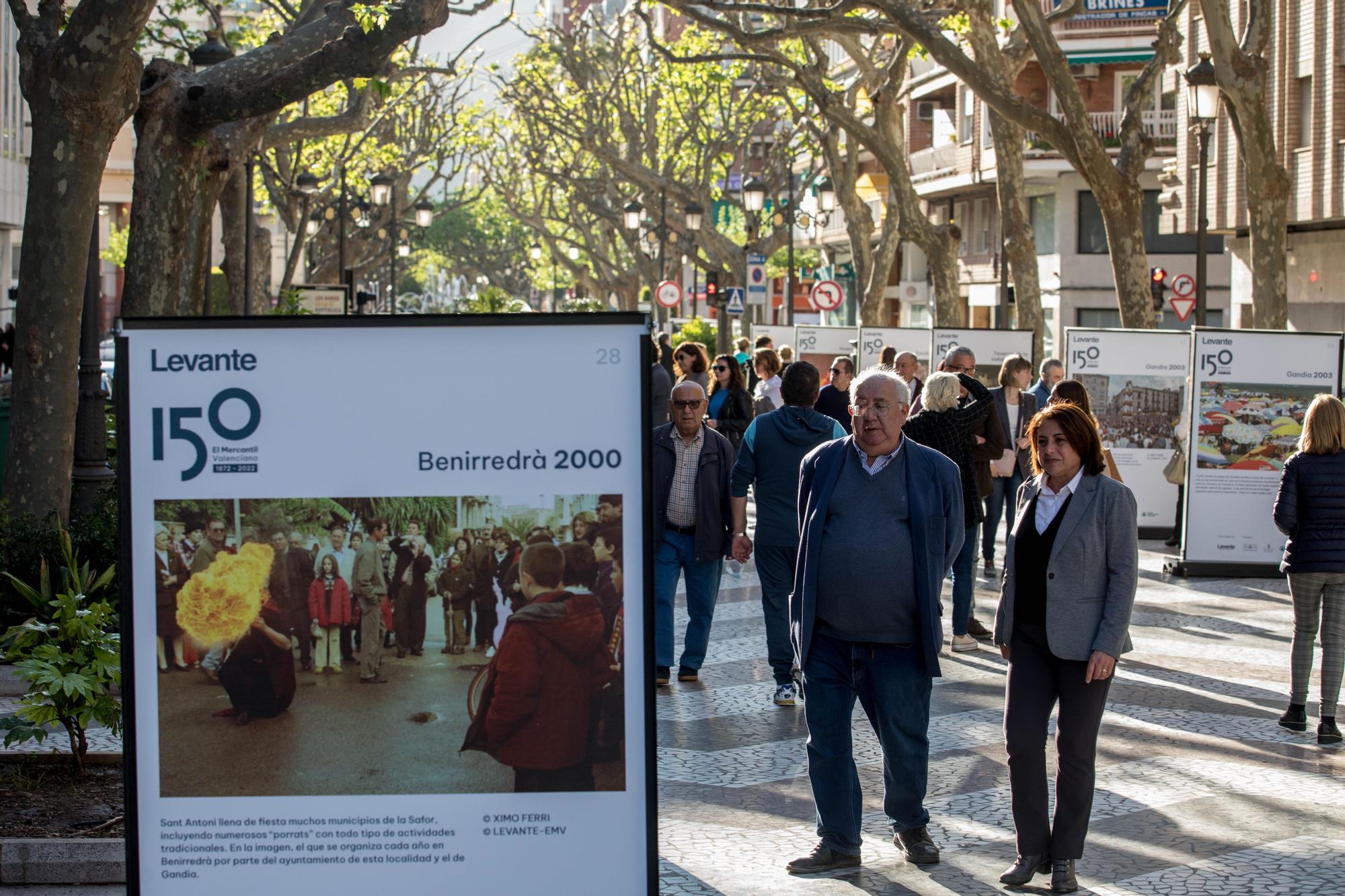 Levante-EMV repasa con una exposición en Gandia la memoria gráfica de la Safor