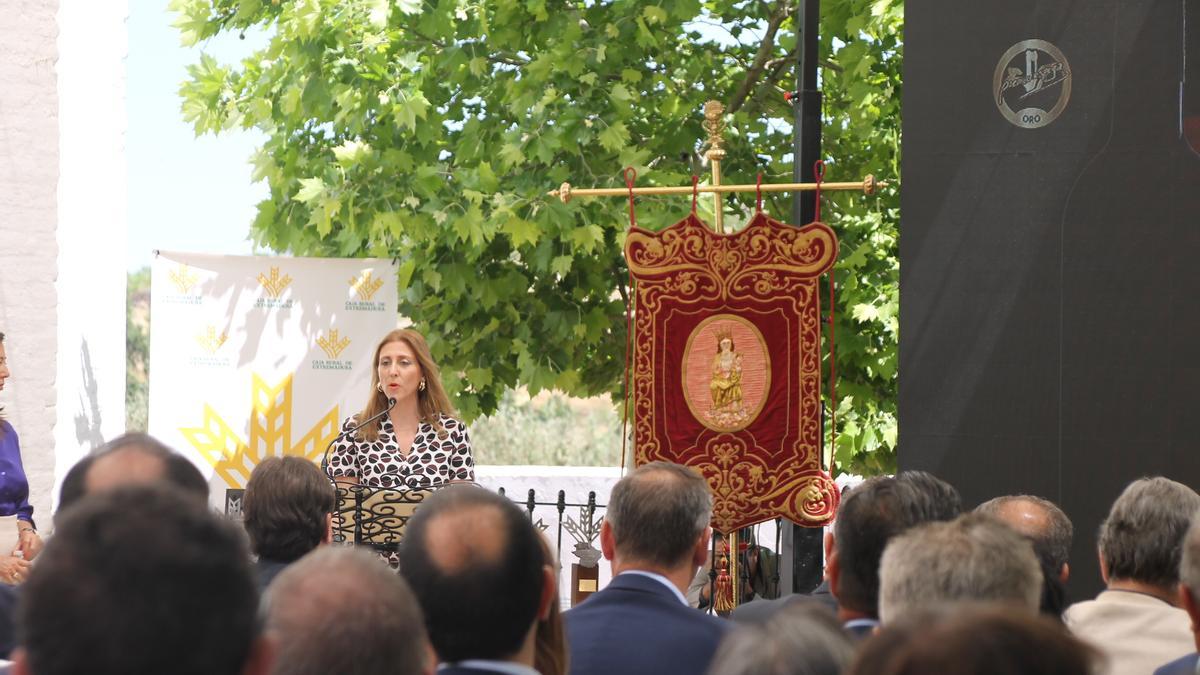 María Luisa Regaña, presidenta de la DOP Ribera del Guadiana.