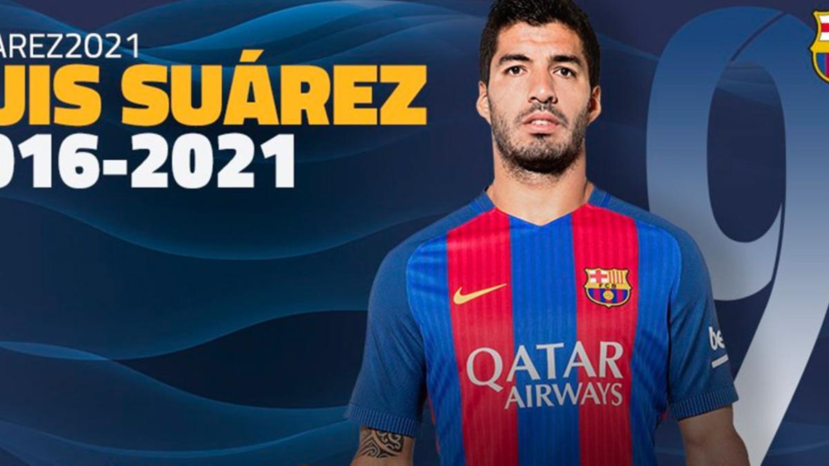 Luis Suárez seguirá vinculado hasta el 2021 con el FC Barcelona
