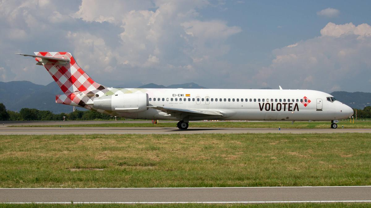 Imagen de archivo de un avión de Volotea.