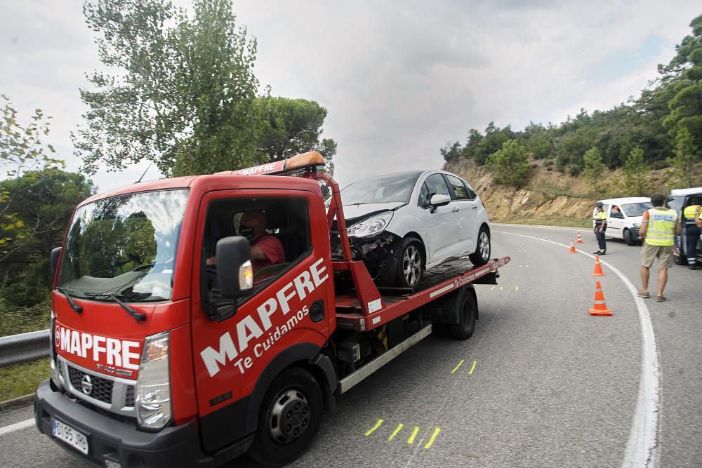 Mor un motorista en un accident de trànsit a Llagostera
