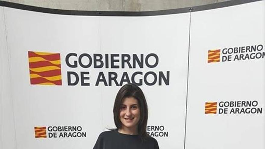 Claudia Ferrández, mejor deportista de Aragón de tiro con arco