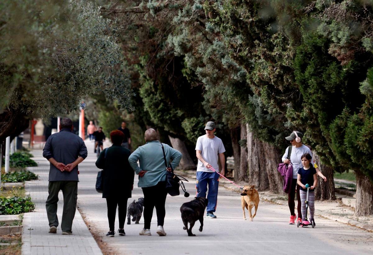 Lunes de Pascua en el parque de Sant Vicent de Llíria