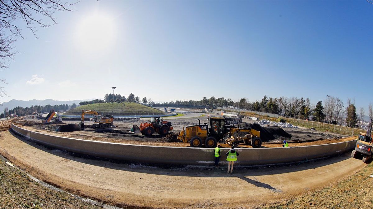 El Circuit de Barcelona se pone a punto para inaugurar la pretemporada de Fórmula 1