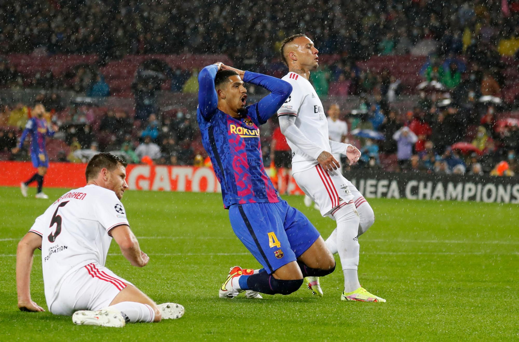 Barça - Benfica, en imatges