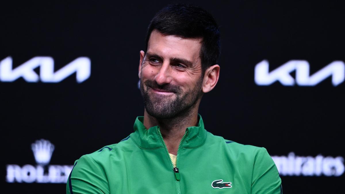 Djokovic en el Open de Australi
