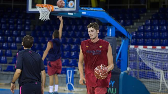 REVISIÓN MÉDICA Y PRIMER ENTRENAMIENTO FCBARCELONA BALONCESTO 2014/15