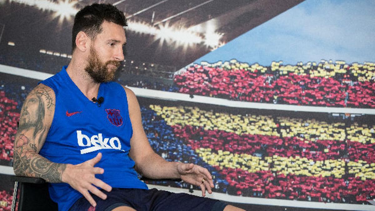 Messi, sobre su futuro: "La cláusula o el dinero no significan nada para mí"