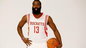 James Harden, el barbut més famós de la NBA.