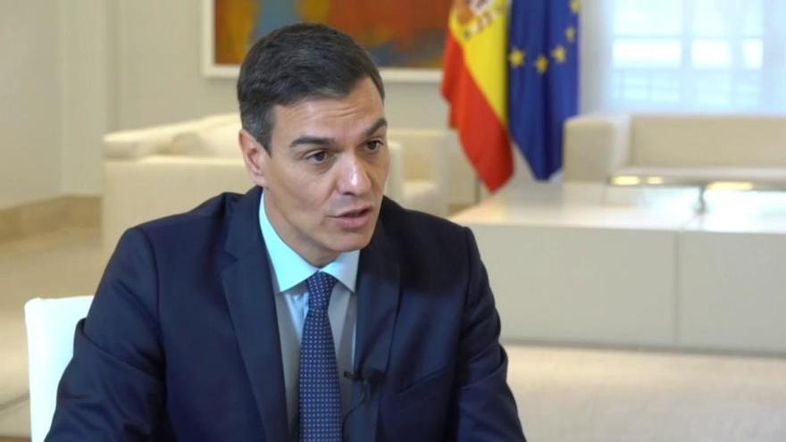Pedro Sánchez: "Hay que buscar algún ingreso más para el sistema público de pensiones"