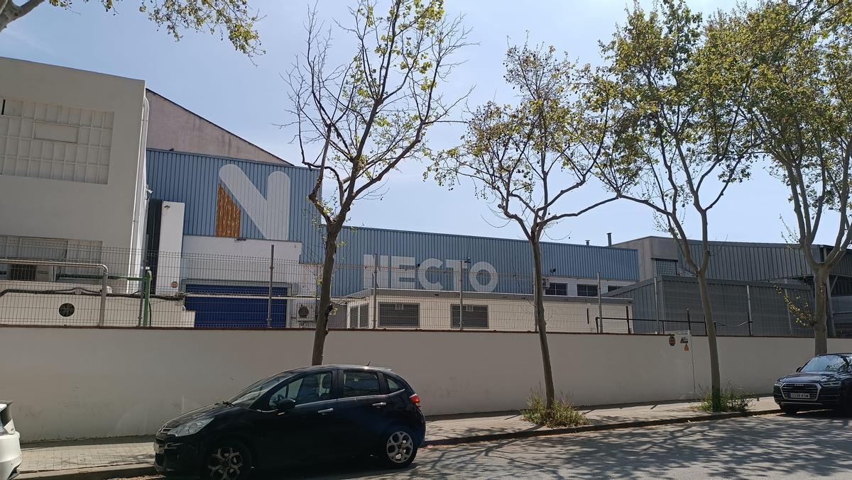 La fábrica Tenneco, antes denominada Necto, en Badalona