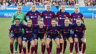 Alineación del FC Barcelona contra el Olympique de Lyon para la final de la Champions femenina