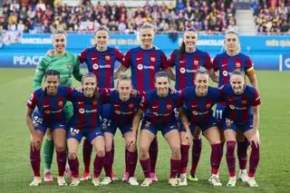 FC Barcelona - SK Brann Kvinner, la vuelta de cuartos de final de la Champions League femenina, en imágenes