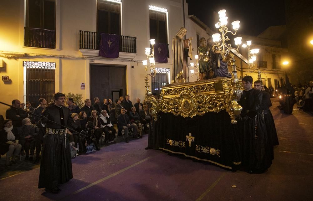 Procesión de Viernes Santo en Sagunt