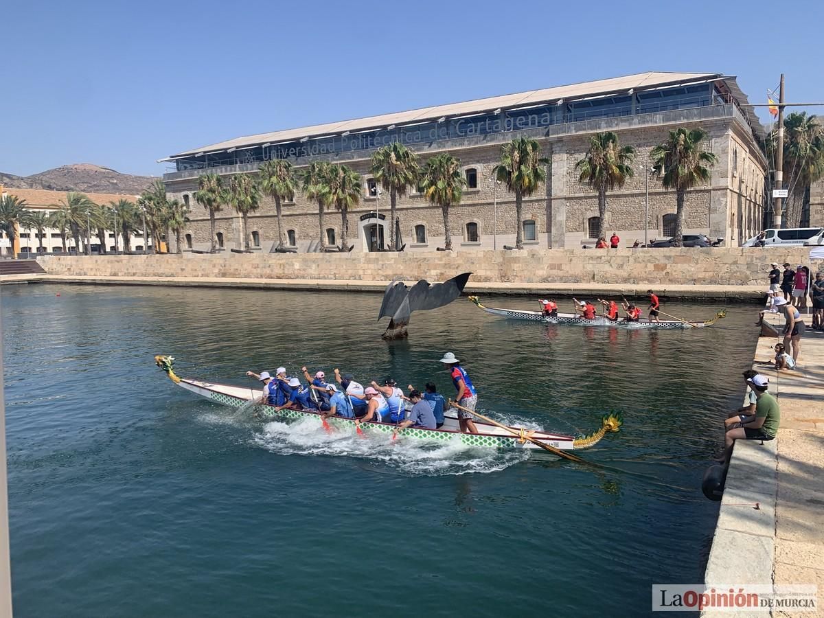 Las mejores imágenes de la IV Regata de la Liga de Barco Dragón