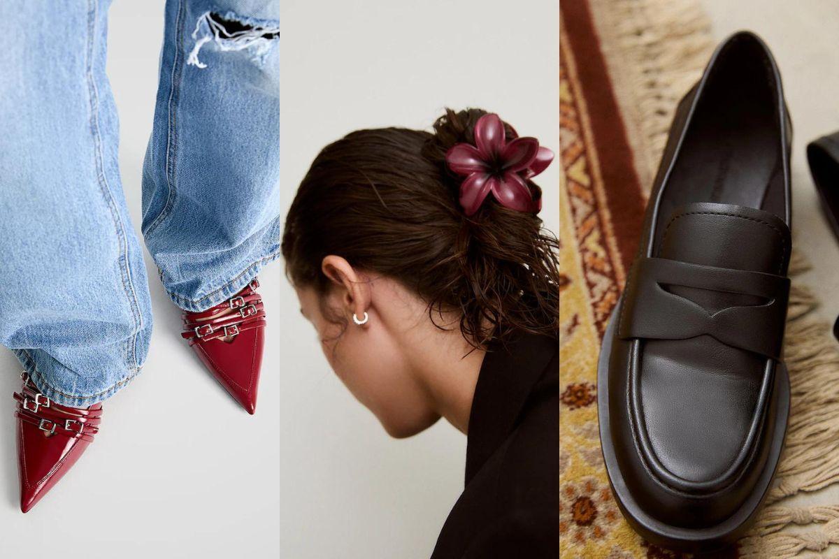 Bailarinas de saten mocasines y 3 complementos mas recien llegados a Stradivarius que no te quitaras en toda la temporada Woman