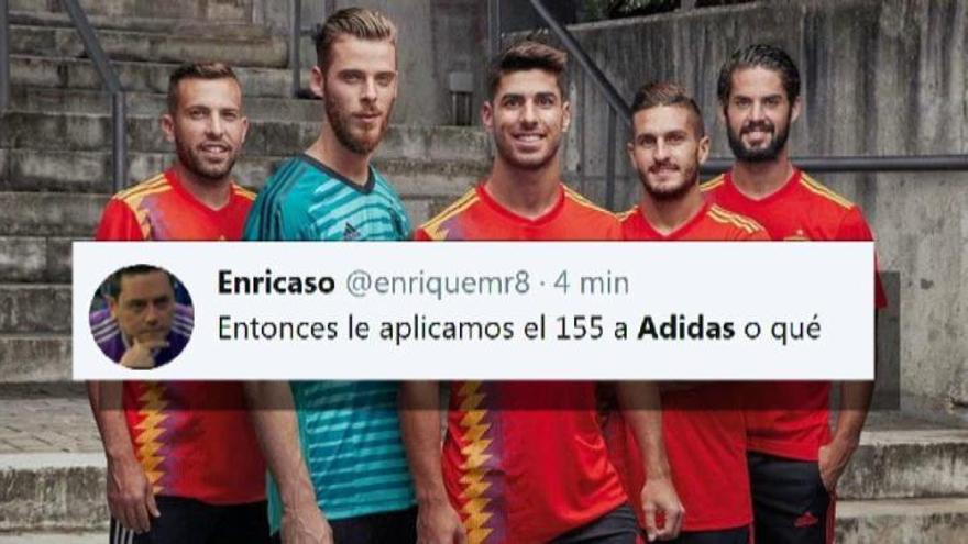 La nueva camiseta de la selección española causa polémica