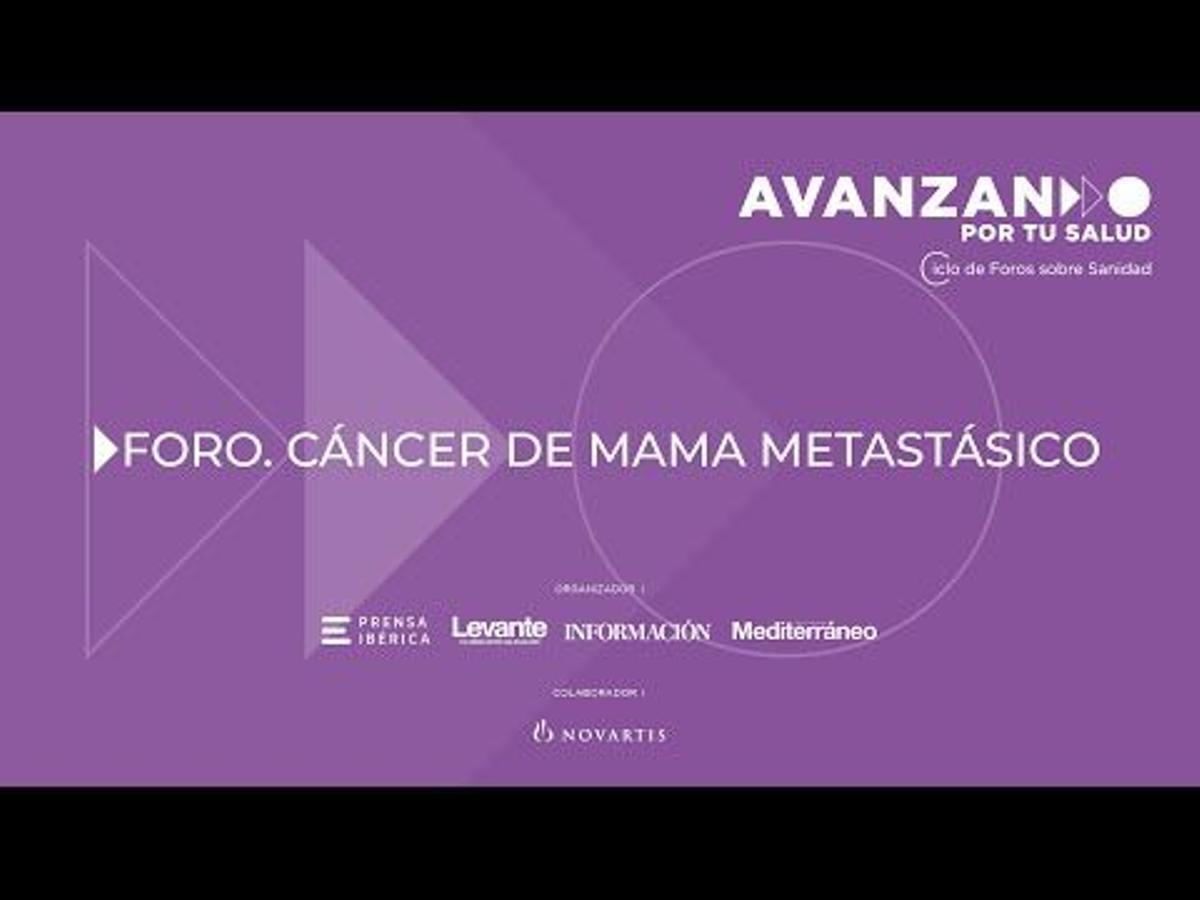 Foro para hablar sobre el cáncer de mama metastásico