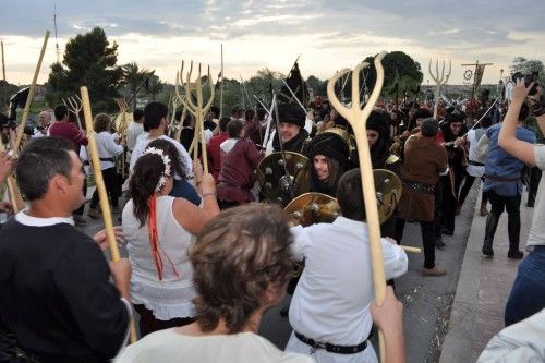 Acto de La Invasión Fiestas del Escudo de Cieza 2014