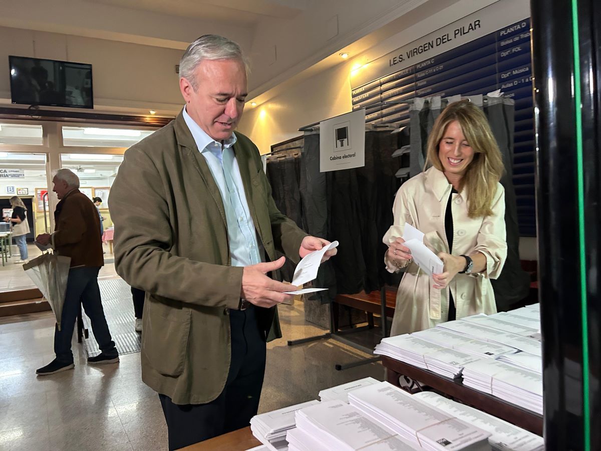 La jornada electoral del 9J en Aragón