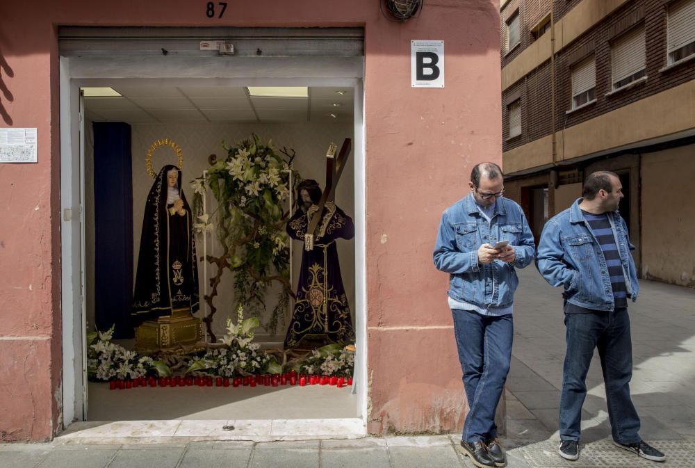 Semana Santa Marinera 2018 - Imágenes y su lugar de exhibición