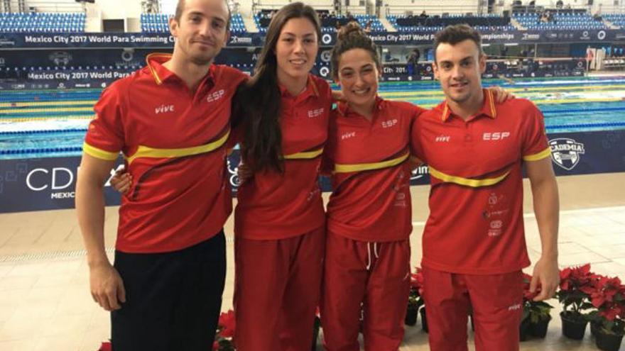 Diez medallas para los valencianos en el Mundial de Natación Adaptada