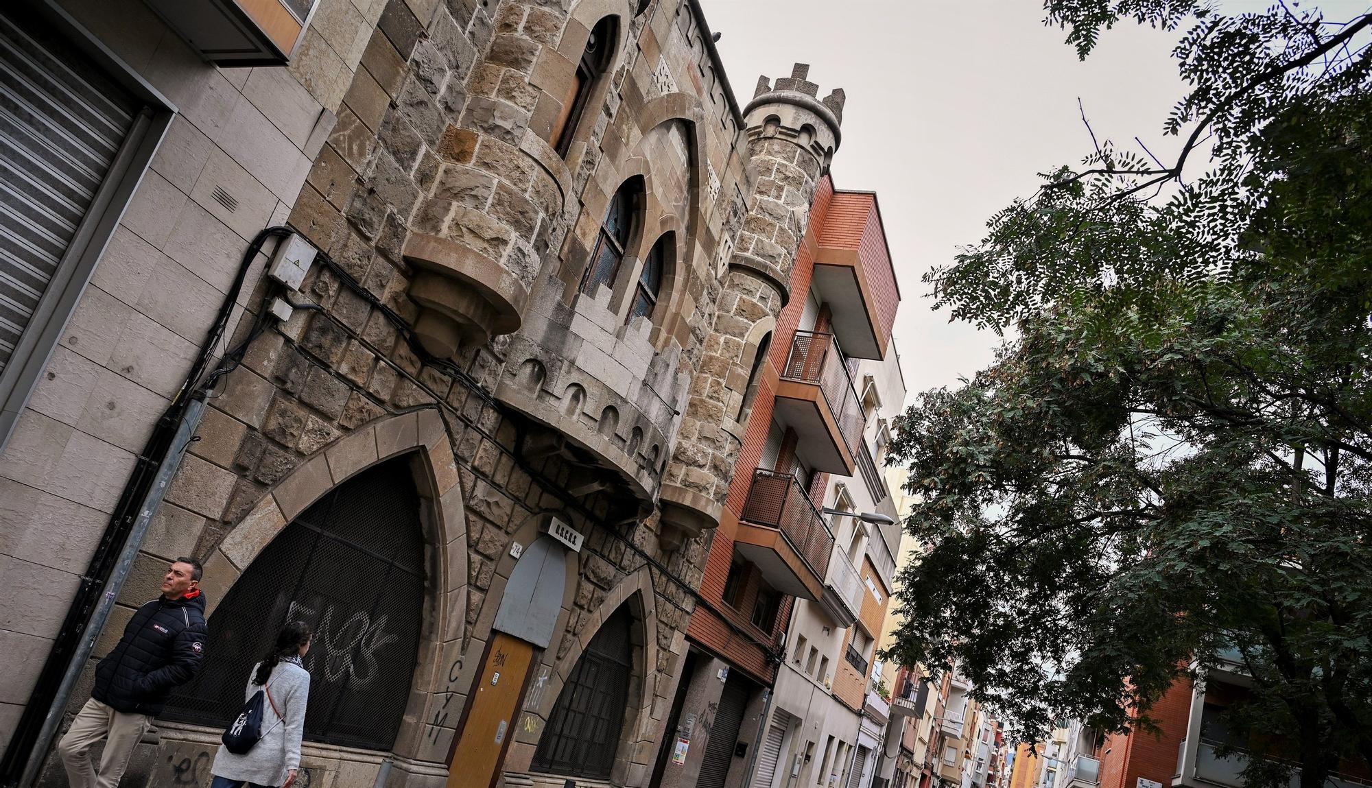 El Castell de la Pepa, en el barrio de Santa Eulàlia de L'Hospitalet.