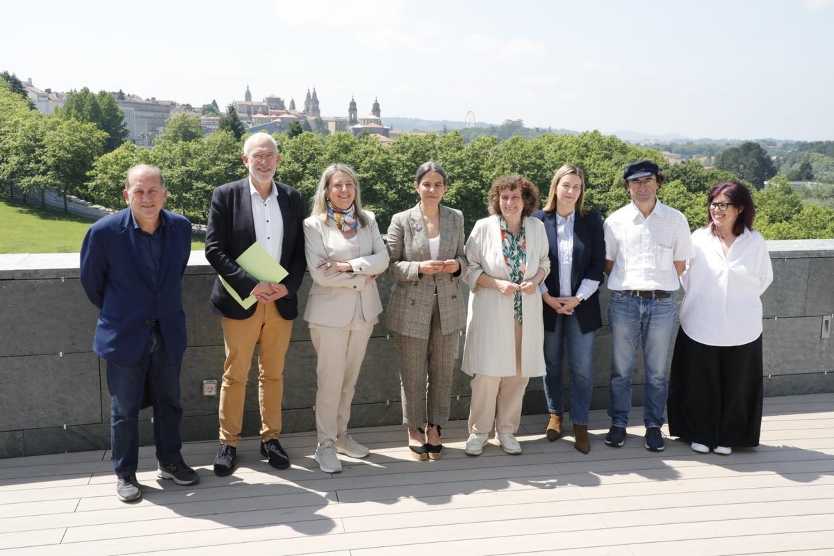 Reunión entre el BNG y el PSOE en Santiago de Compostela