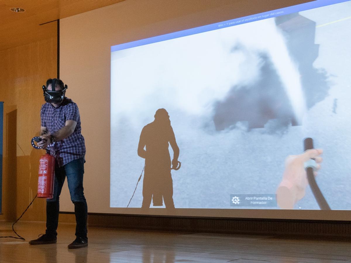 Prevención Riesgos Laborales Realidad virtual (Telefónica)