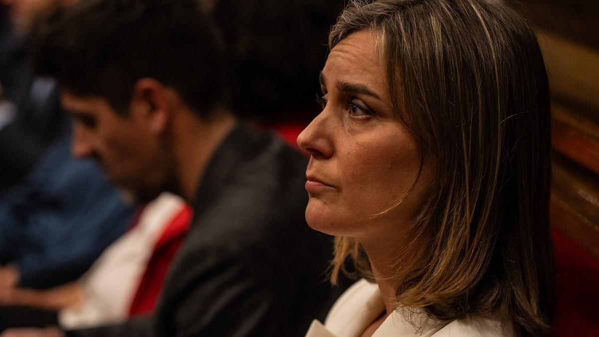 La líder de los Comuns en el Parlament, Jéssica Albiach