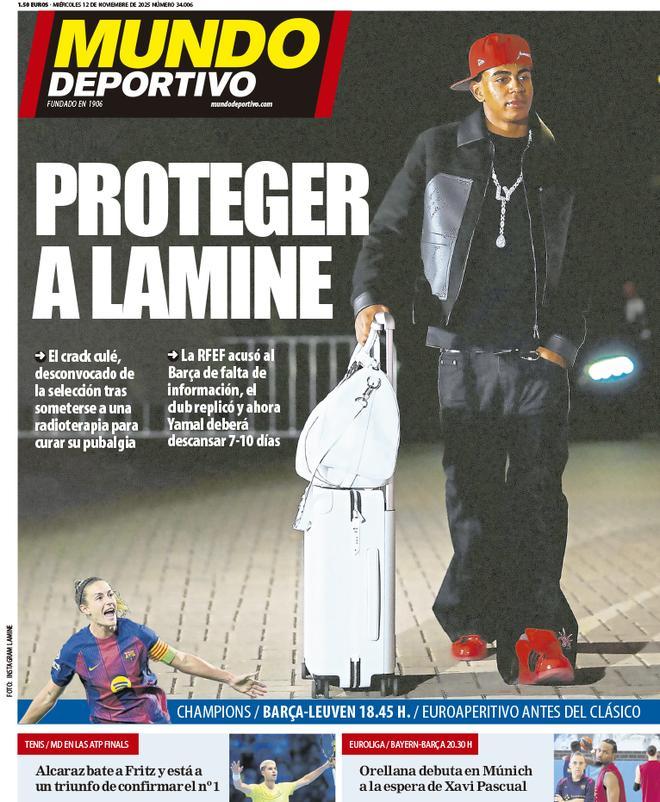 Estas son las portadas de la prensa deportiva de hoy