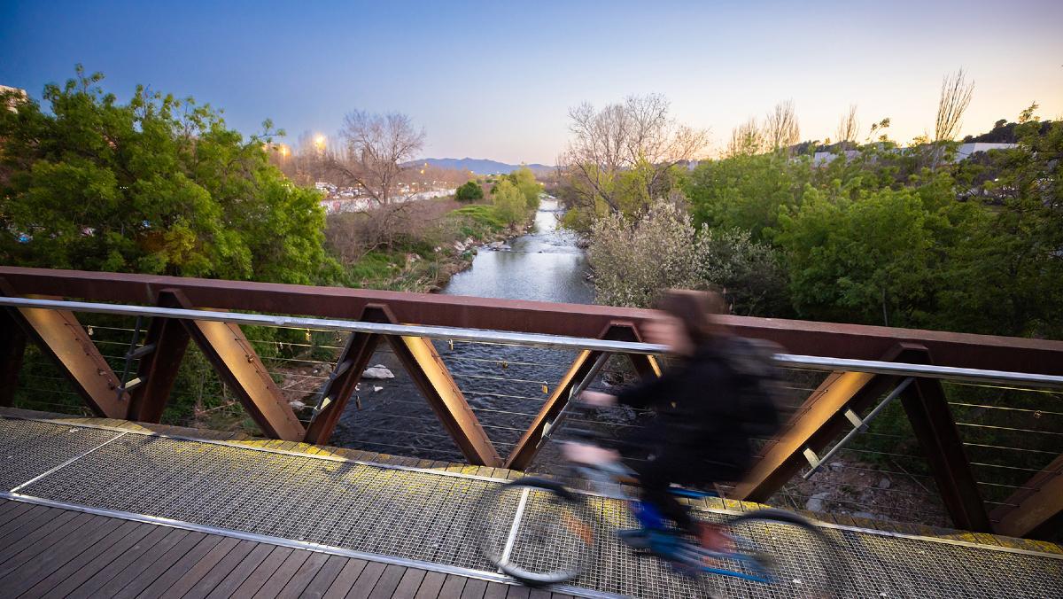 Renovación del entorno natural del río Congost.