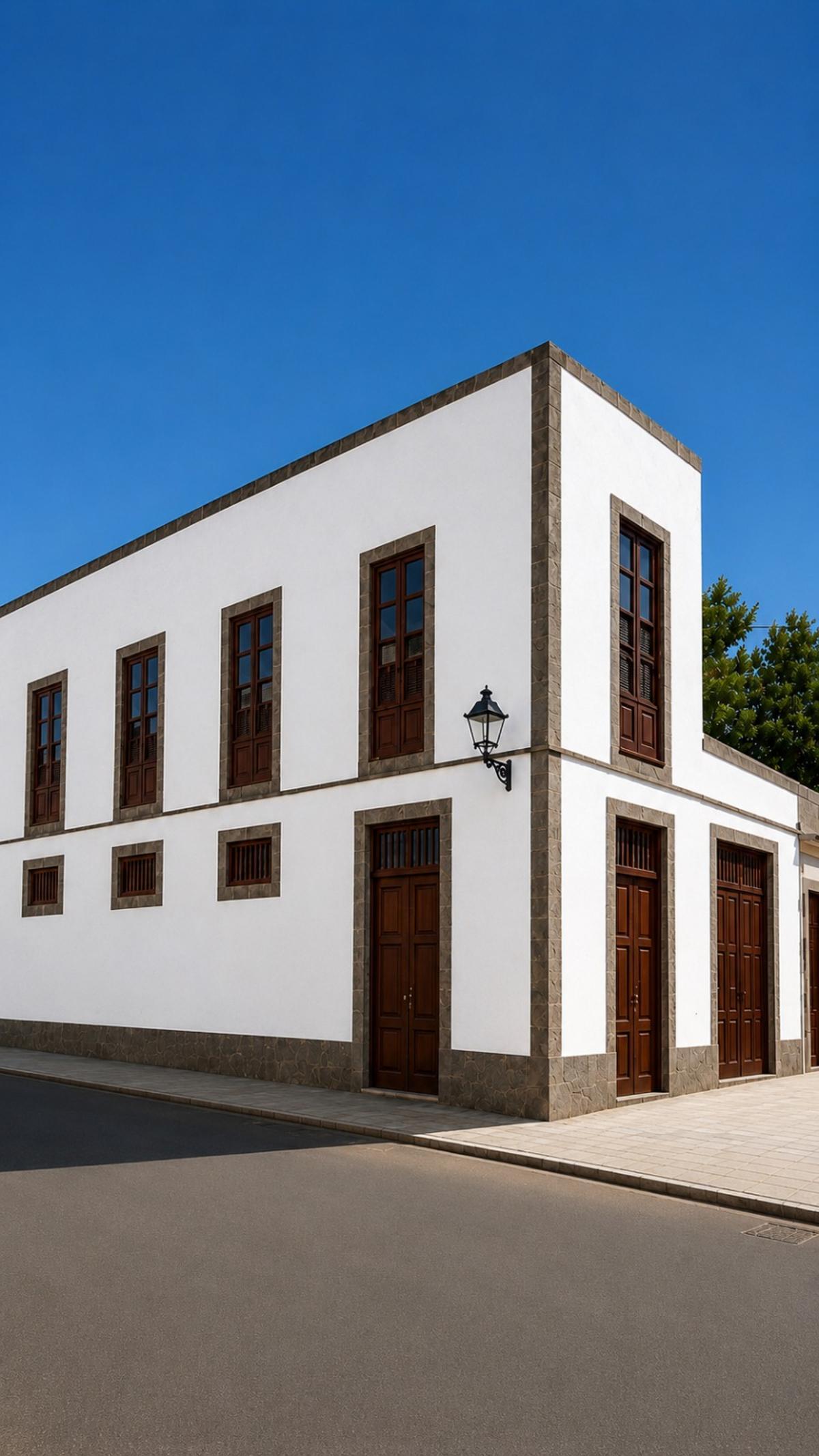 Fachada de El Cabrerón (antiguo Hospital de