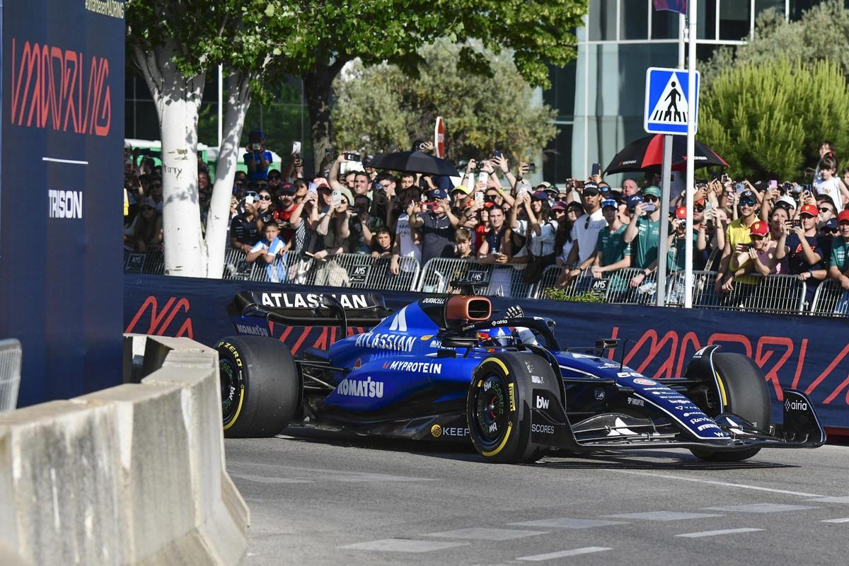 Carlos Sainz Jr, en una exhibición en MADRING en 2025