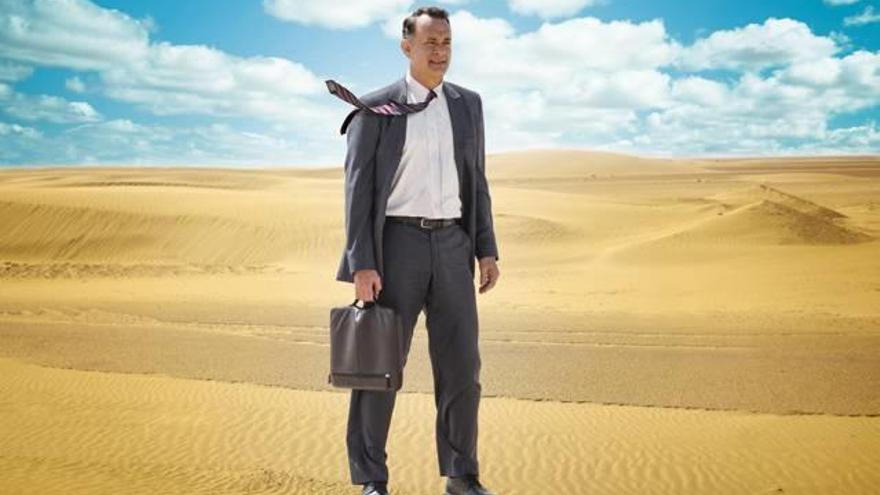 Tom Hanks en el desierto, espejismo o realidad.