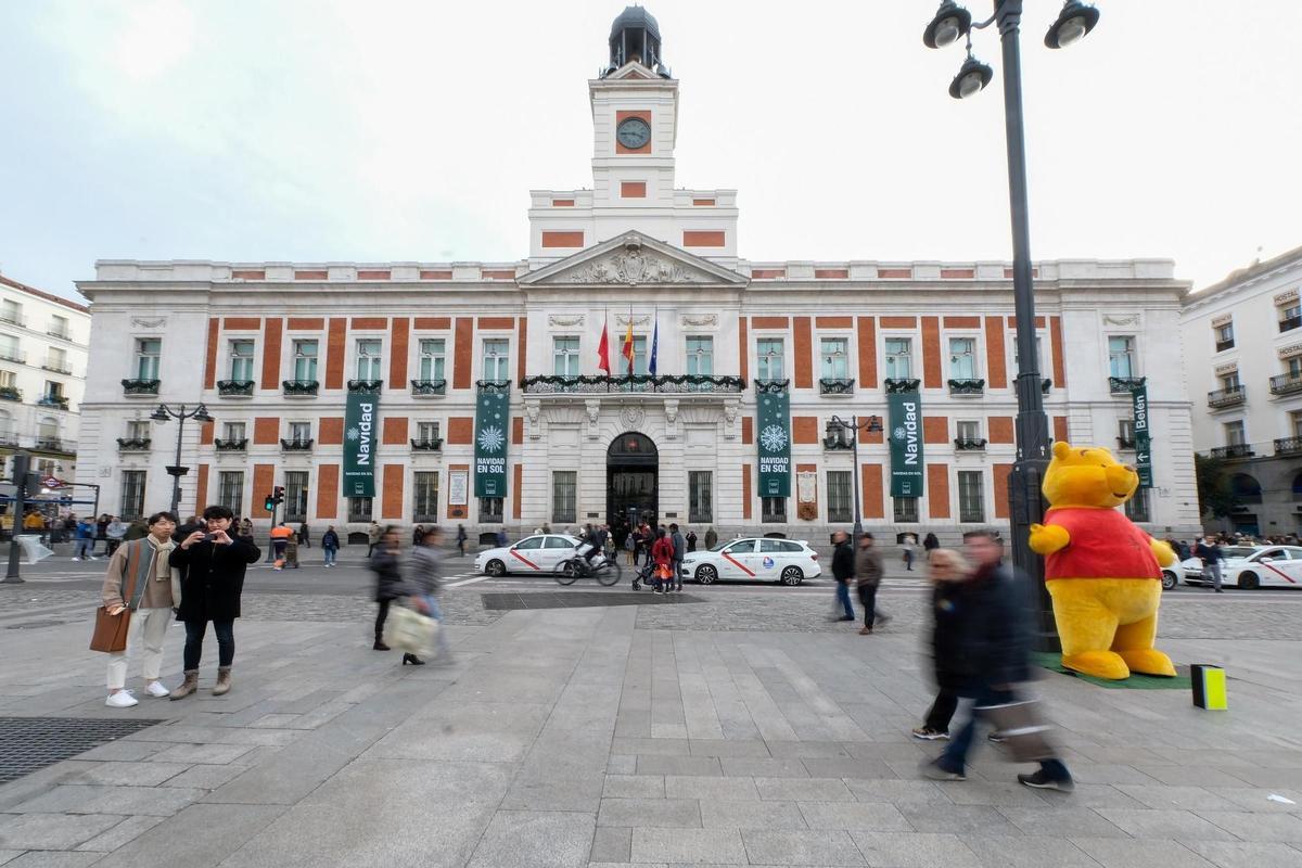 Una imagen de la Puerta del Sol.