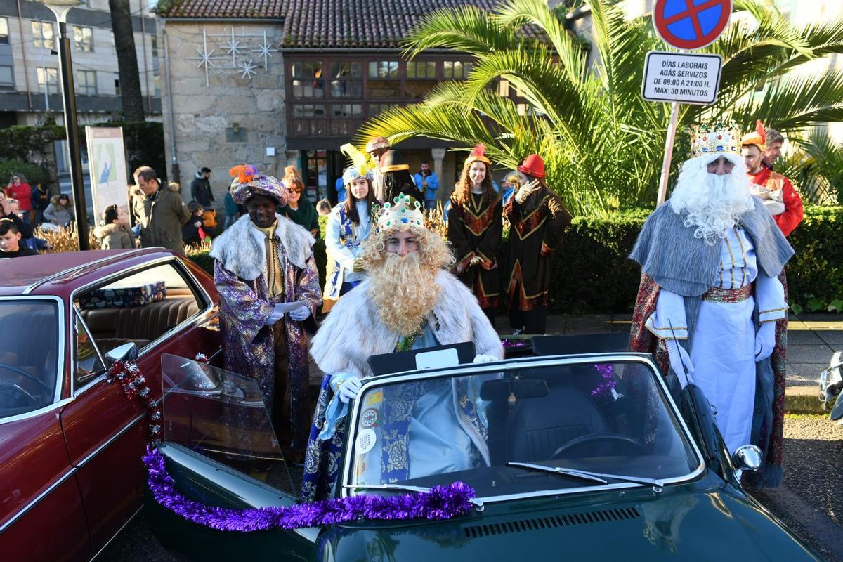 Los Reyes Magos en Poio, en el Casal de Ferreirós.