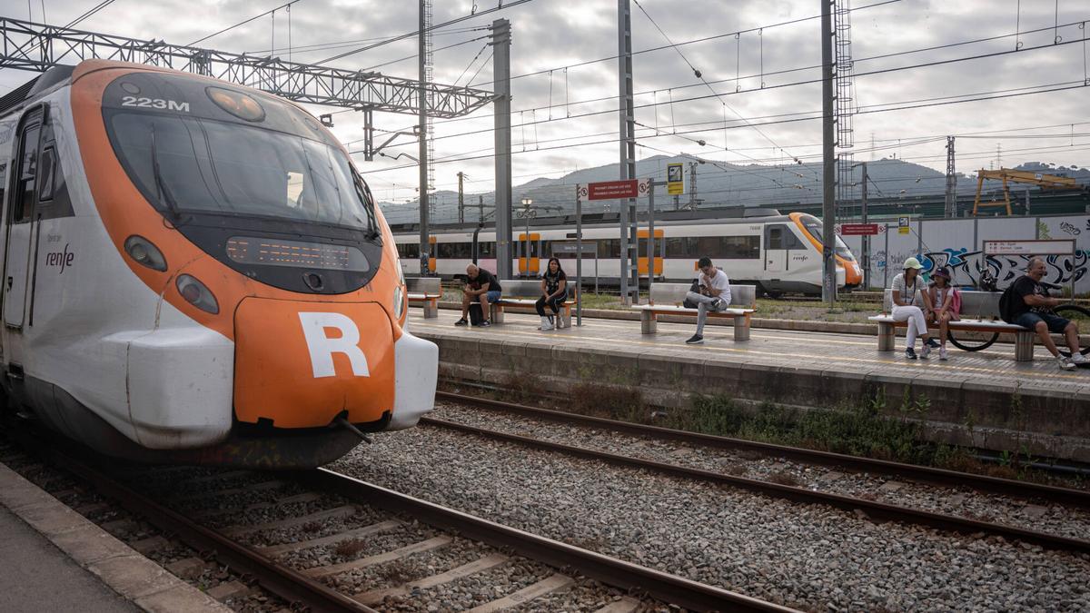 Estación de Rodalies en Montcada