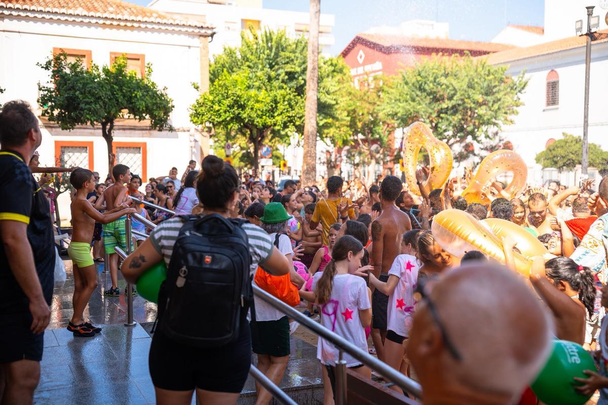 Momento de la "xopà" infantil.