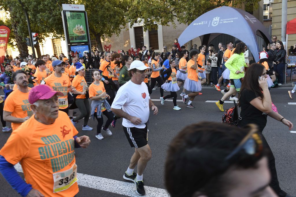 La San Silvestre 2025 en Murcia, en fotografías
