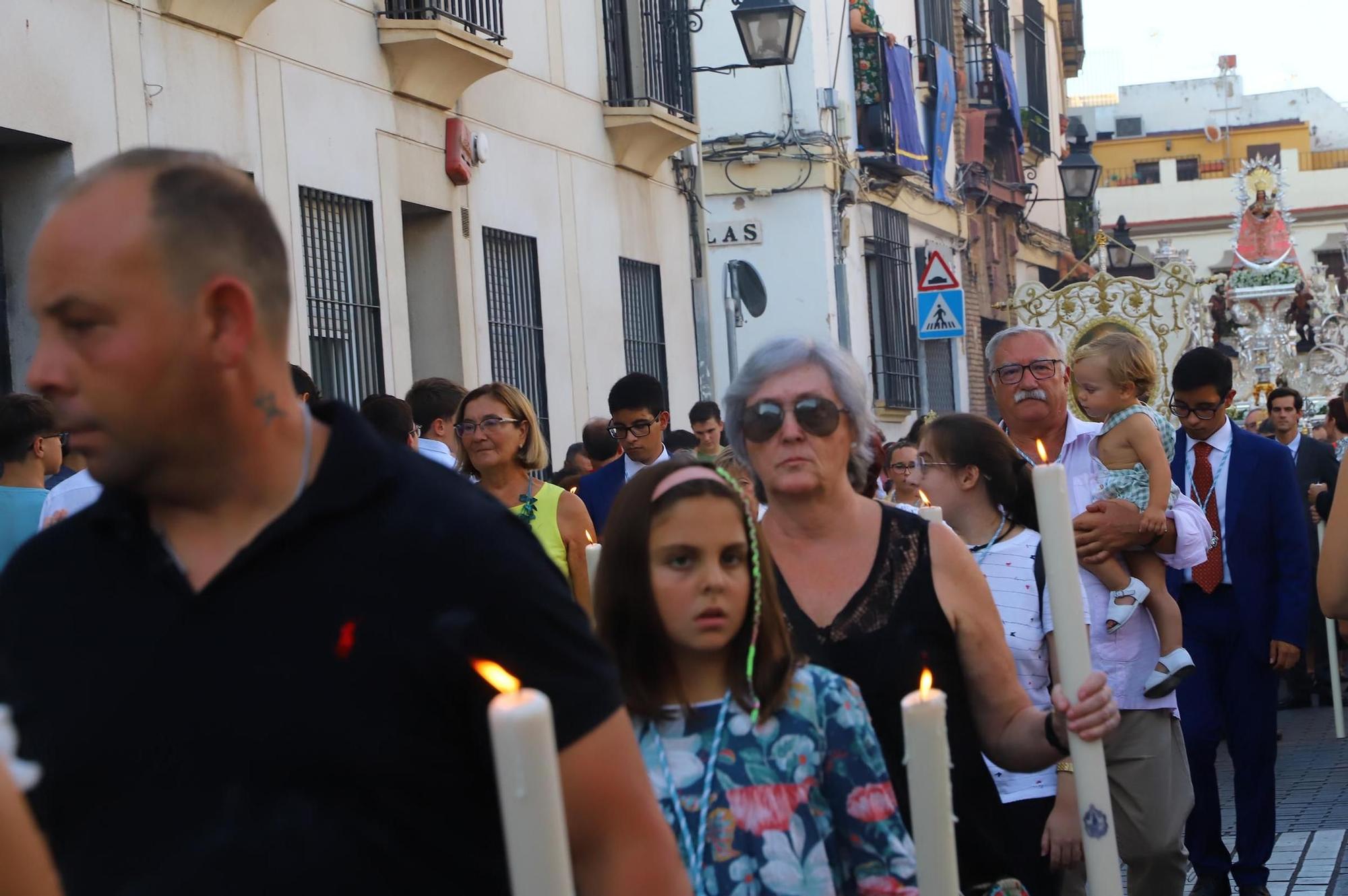 La procesión de la Virgen de Villaviciosa en imágenes