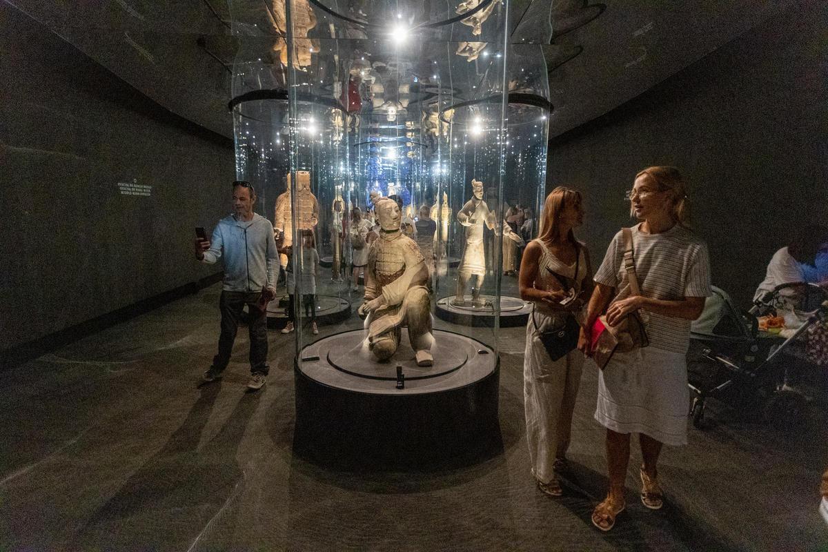 Los guerreros de terracota se encontraban ubicados en la tercera sala