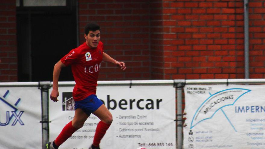 El jugador del Choco Ricar, durante un partido. // FdV