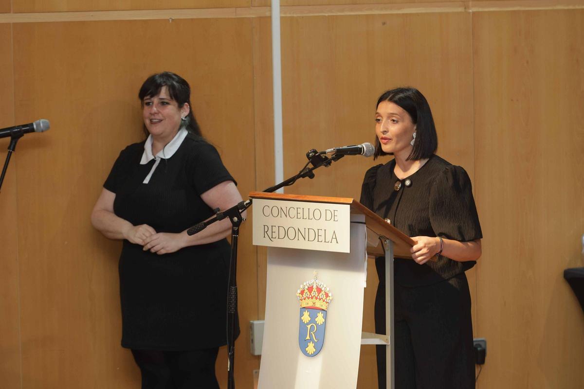 Carla Abad durante la lectura del pregón.