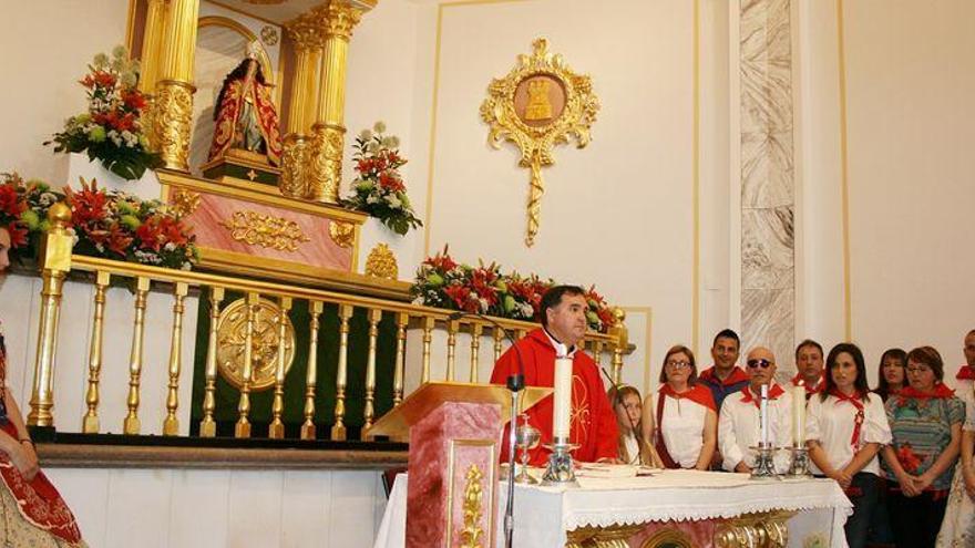 Santa Quitèria será trasladada el sábado de su ermita hasta la Natividad de Almassora