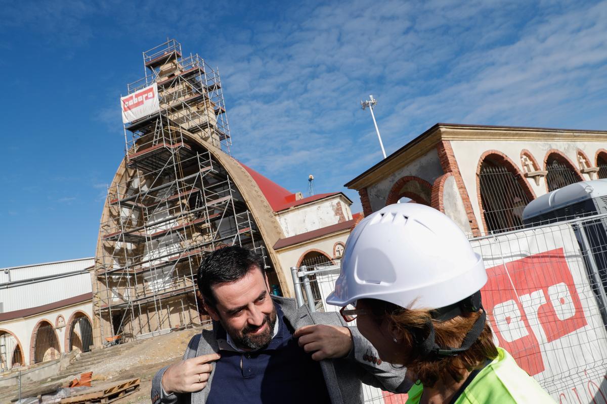 Las obras de conservación de la iglesia de San Juan, a paso acelerado